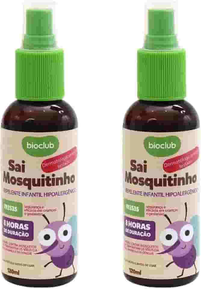 Repelente Infantil Natural Para Bebês Gestantes e Crianças Hipoalergênico Kit 2