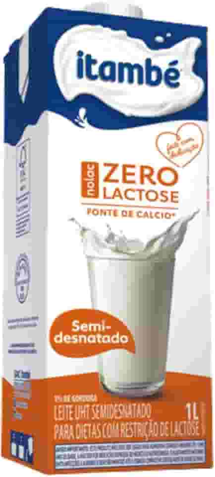 Leite Itambé Nolac Zero Lactose Semidesnatado 1L