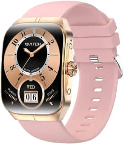 Smartwatch Lefal HK8pro tela AMOLED de 1,95 polegadas original Lefal Cold S7 (Rosa)