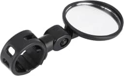 Espelho flexível para bicicleta, retrovisor leve de alta definição, amplo ângulo de visão, para bicicletas