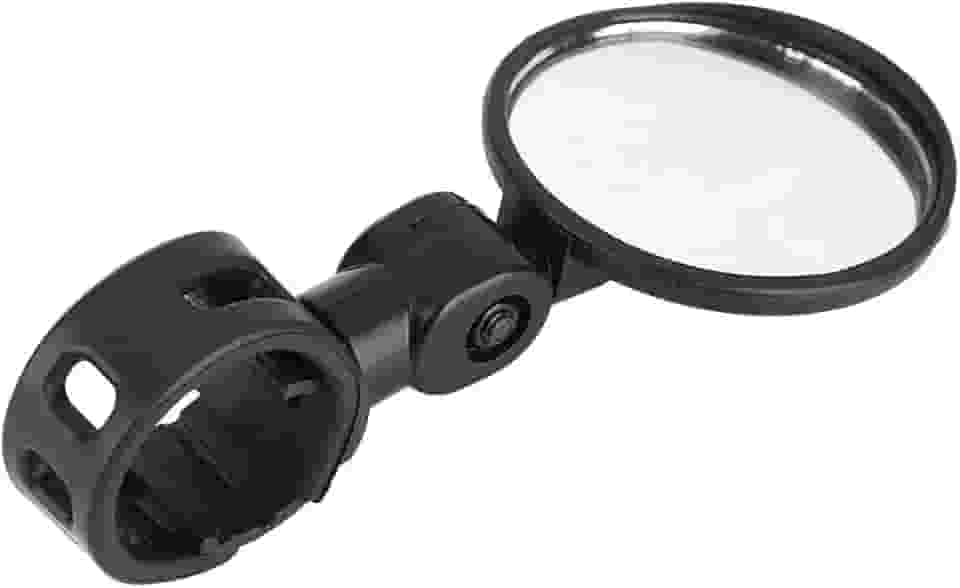 Espelho flexível para bicicleta, retrovisor leve de alta definição, amplo ângulo de visão, para bicicletas