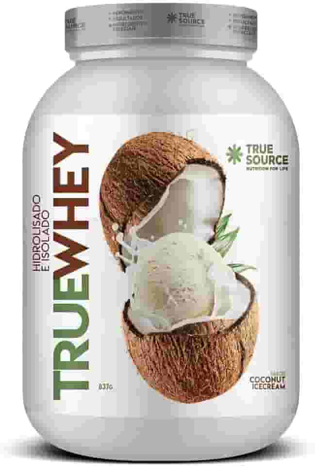 True Whey (837g) - Hidrolisado e Isolado - Sabor Coconut Icecream, True Source