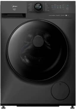 MÁQUINA DE LAVAR ROUPAS MIDEA 11KG INVERTER HEALTHGUARD WI-FI TITANIUM MF201W110WB 127V