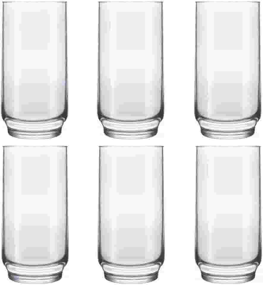 Jogo Copos Lights Long Drink 410ml 6 Peças Nadir
