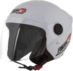 CAPACETE ABERTO PRO TORK NEW LIBERTY 3 SOLID BRANCO TAM. 58