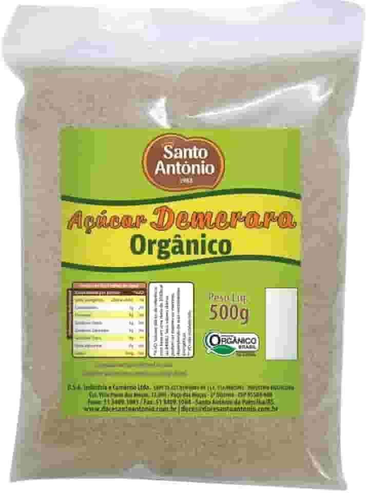 SANTO ANTONIO ALIMENTOS ACUCAR DEMERARA ORGANICO 500G