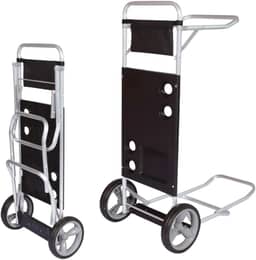 Carrinho De Praia Com Avanço Para Caixa Térmica Mor Preto