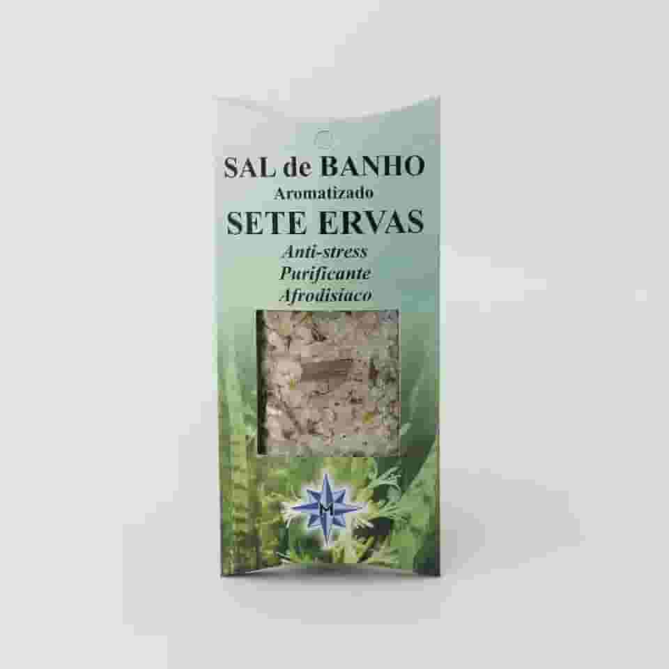 Sal de Banho Aromatizado 7 Ervas Afrodisíaco Atrai Amor