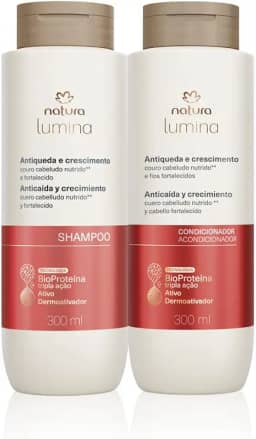 Kit Shampoo e Condicionador Lumina Antiqueda e Crescimento