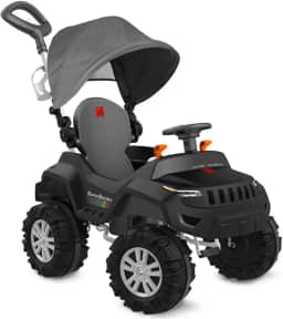 Superjipe Reclinavel Com Capota Passeio & Pedal (Preto) Bandeirante