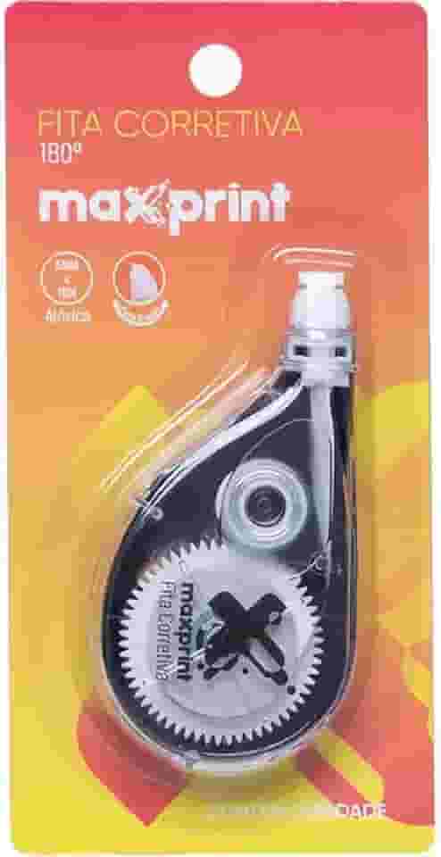Corretivo Em Fita Preto 5Mmx10M 180 Graus Blister - 104911