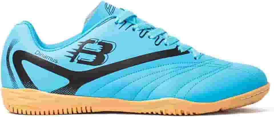 Chuteira Tênis Futsal Flyboy Dinamus Futebol de Salão Indoor Quadra Solado Antiderrapante Impermeável Resistente Leve Macia Adulto Masculino Feminino Profissional Jogo Treino Competição