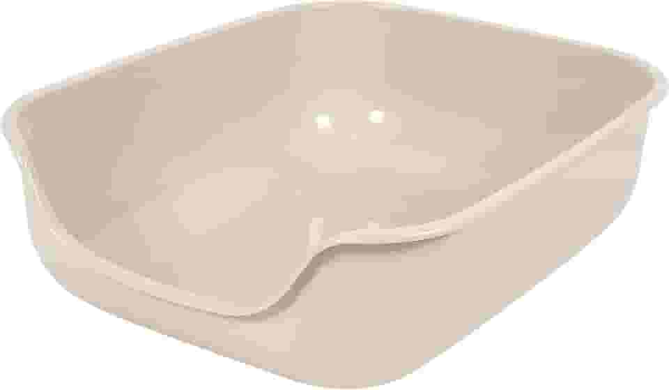 Pet Games Caixona De Areia Bege - Bandeja Higiênica Para Gatos