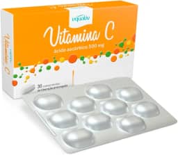 Vitamina C 500mg Ácido Ascórbico Equaliv 30 comprimidos