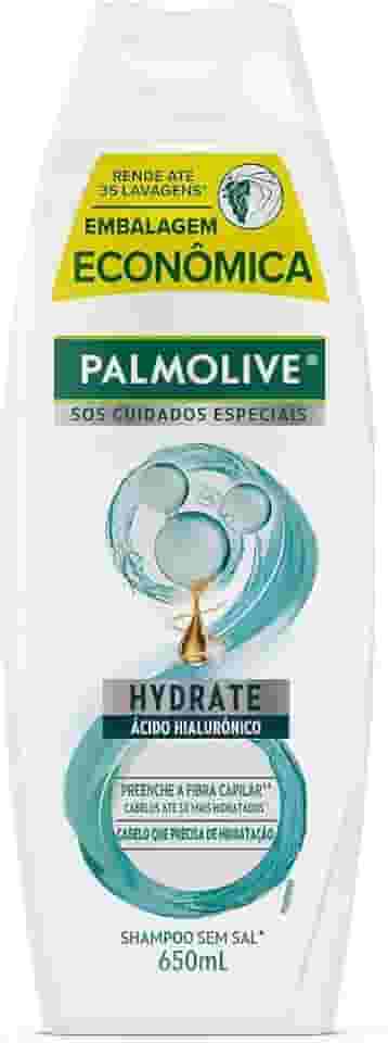 Palmolive SOS Shampoo Cuidados Especiais Hydrate com ácido hialurônico 650ml