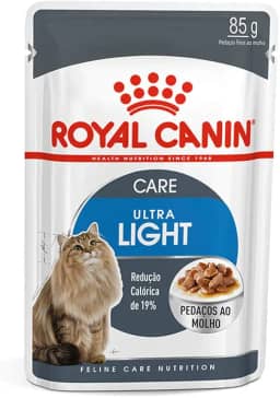Ração Úmida Royal Canin Sachê Ultra Light - Gatos Adultos - 85g Royal Canin Adulto
