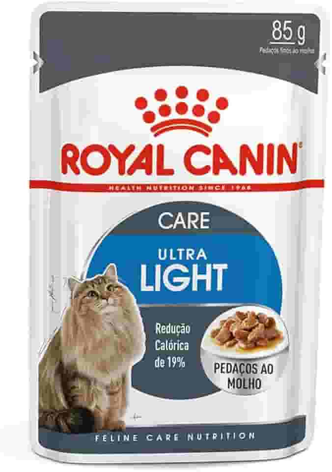 Ração Úmida Royal Canin Sachê Ultra Light - Gatos Adultos - 85g Royal Canin Adulto