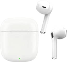 Fones de Ouvido Sem Fio Bluetooth 5.4 Compatível com Todo Celular Cancelamento Ruído Bateria 16 Horas, Conecta com Notebook(Branco)