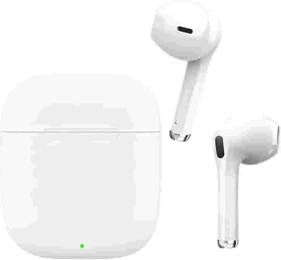 Fones de Ouvido Sem Fio Bluetooth 5.4 Compatível com Todo Celular Cancelamento Ruído Bateria 16 Horas, Conecta com Notebook(Branco)