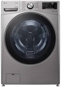 Lava e Seca Lg Smart 18kg Inox Look com Inteligência Artificial Aidd™ Wd18sv2s6b 127v