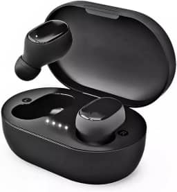 Fone de Ouvido Bluetooth Sem Fio TWS 5.3 com Microfone Cancelamento de Ruído Preto