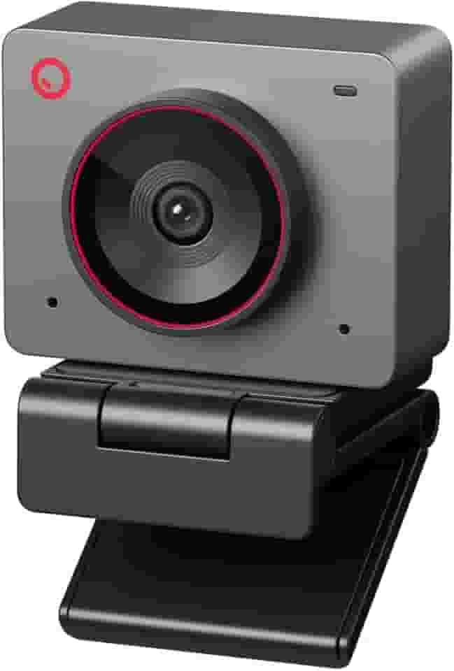 OBSBOT Meet 2-4K Webcam, AI Framing & Autofocus with 1/2' Sensor,Beauty Mode,Lightweight,Gesture Control,HDR,Dual Microphone,60 FPS, Web Cam for Streaming, Meeting, Gaming