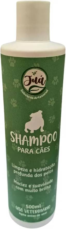 Shampoo Natural para Cães com Pele Sensível – Alívio da Coceira e Dermatite Pulgas e Carrapatos 500ml