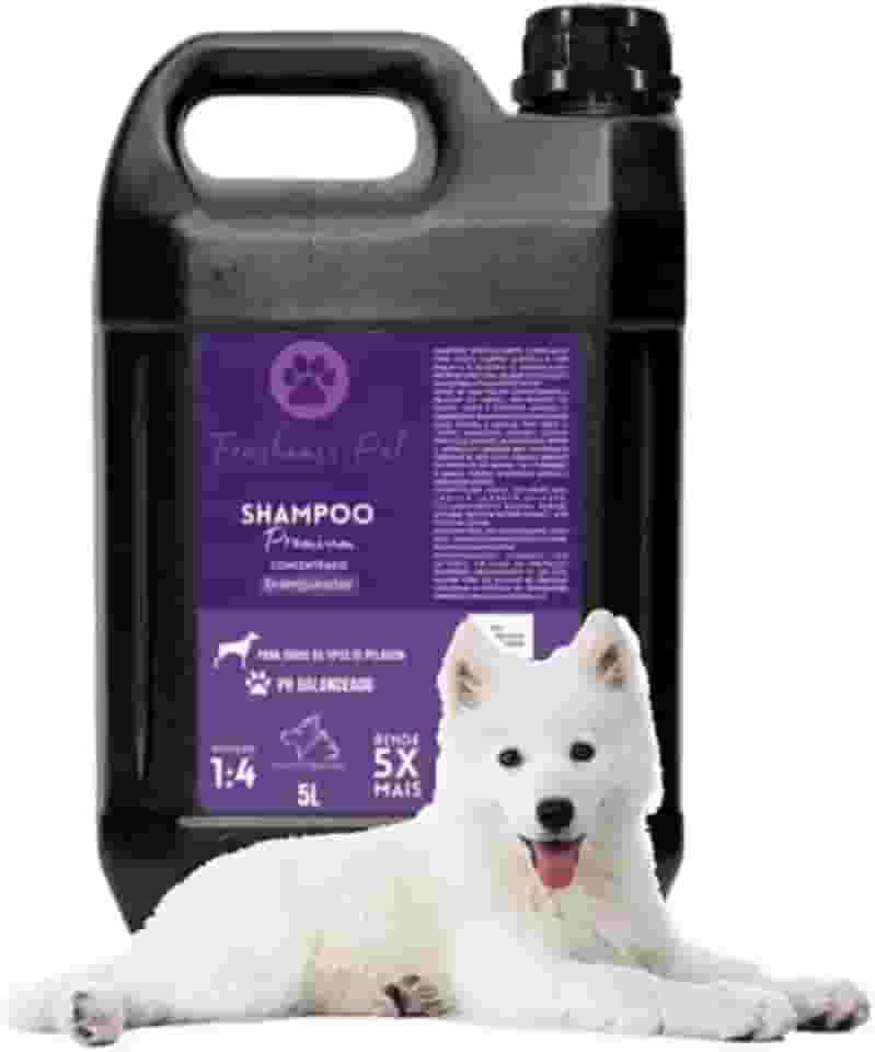 Shampoo Para Cachorro Cães Clareador Matizador Pet Freshness 5l