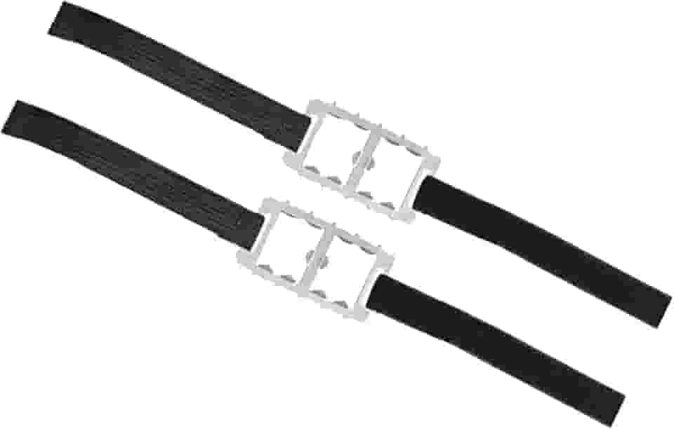 Dynwave 2Pcs Crampons para Botas de Caminhada Gelo Neve Grippers Calçados Leves Portáteis Neve Grips Grampos de Gelo para Caminhada Pesca no Gelo, 10 Dentes