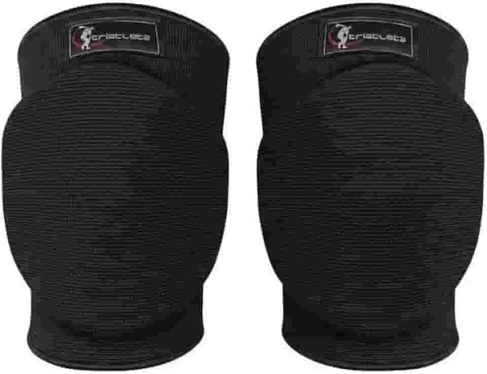 Joelheira Profissional para Vôlei, Preta, Proteção para Joelho, Modelo AcePro