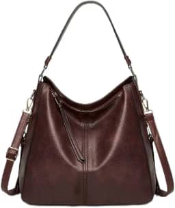 Bolsa Grande Feminina Transversal Moderna Luxo E Carteira