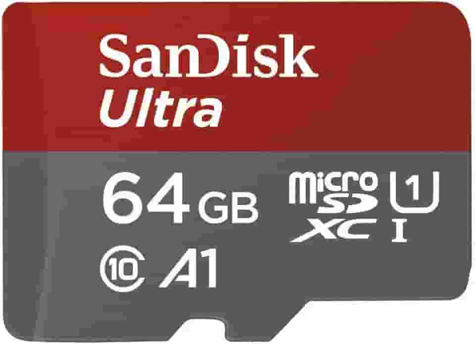 Cartão Sandisk Ultra 100mb/s 64GB Micro SD Lacrado + Adaptador