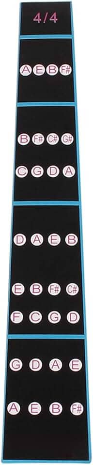 1/8–4/4 adesivo de braço de violino guia de entonação marcador de escala para iniciantes aprendendo acessórios de violino