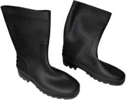 Botas de chuva em PVC para motociclismo, impermeáveis, tamanho 41/42