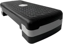 Step Aeróbico de Academia Ajustável 67 x 28 x 10-15 cm com Regulagem de Altura – Antiderrapante, Material Resistente e Design Portátil