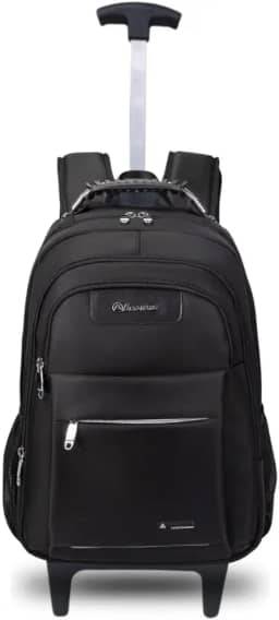 Mochila Bolsa Rodinha Masculina Feminina Notebook Reforçada Viagem Faculdade Escola Trabalho Impermeavel