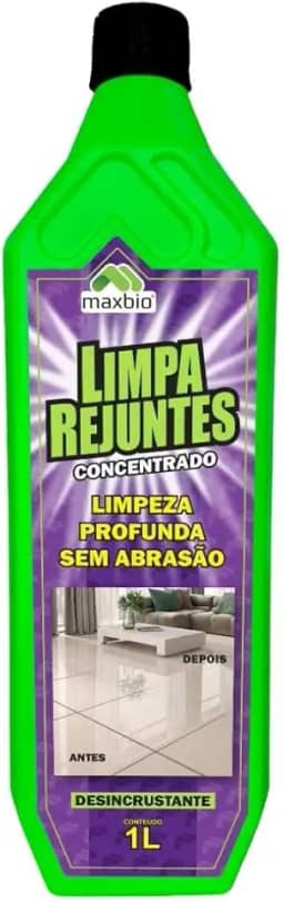Limpa Rejuntes Concentrado, Desincrustante para Limpeza Profunda 1L