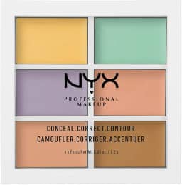 Paleta De Corretivos Color Correcting 6 Cores Nyx