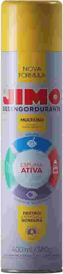 Desengordurante Jimo 400ml Alta Efic�cia Gordura Parede Cer�mica Rejunte Air Fryer Coifa Exaustor Forno Fog�o Forninho Churrasqueira