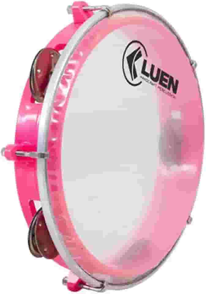 Pandeiro Abs Rosa Junior Pele Cristal 08'