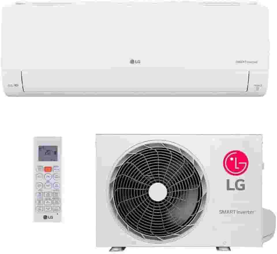 Ar Condicionado Split Smart Inverter Hi Wall LG + IA 9000 BTUs Frio S3NQ09JA31E.EB2GAM1-220V