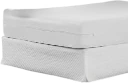 Capa Protetora Para ColchãO Casal Queen/King - Com ZíPer Completo E Malha RespiráVel - Protetor ImpermeáVel E AntiáCaros(branco,Queen)