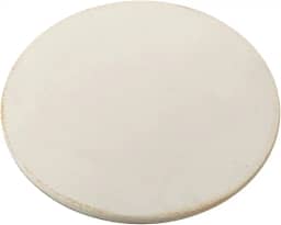 Pedra Refratária Para Pizza 37 Cm Redonda Para Forno E Churrasqueira 12mm reforçada