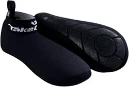 Par Sapatilhas Take Care para Beach Tennis, Neoprene Premium, Unissex, Preta