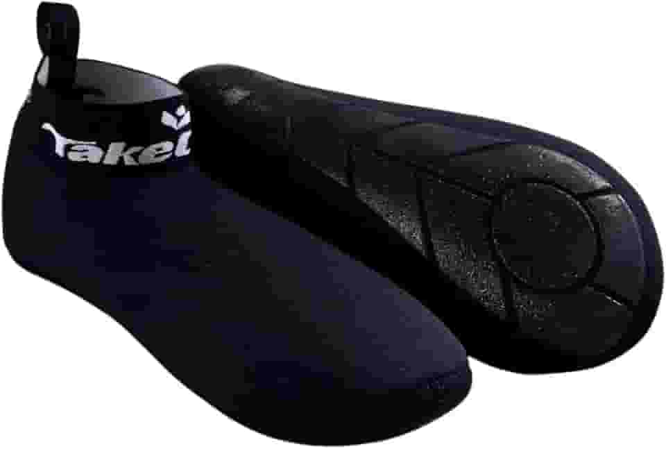 Par Sapatilhas Take Care para Beach Tennis, Neoprene Premium, Unissex, Preta