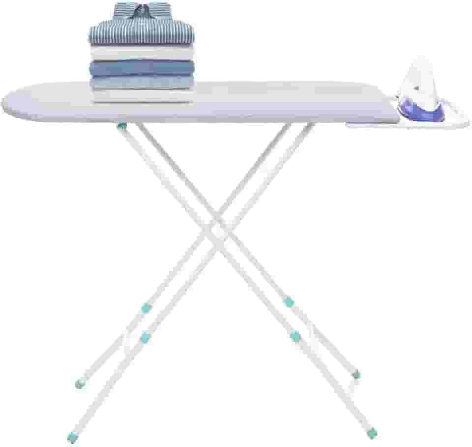 Tabua de Passar Roupa Com Suporte para Ferro Tecido Termico Mesa Passadeira