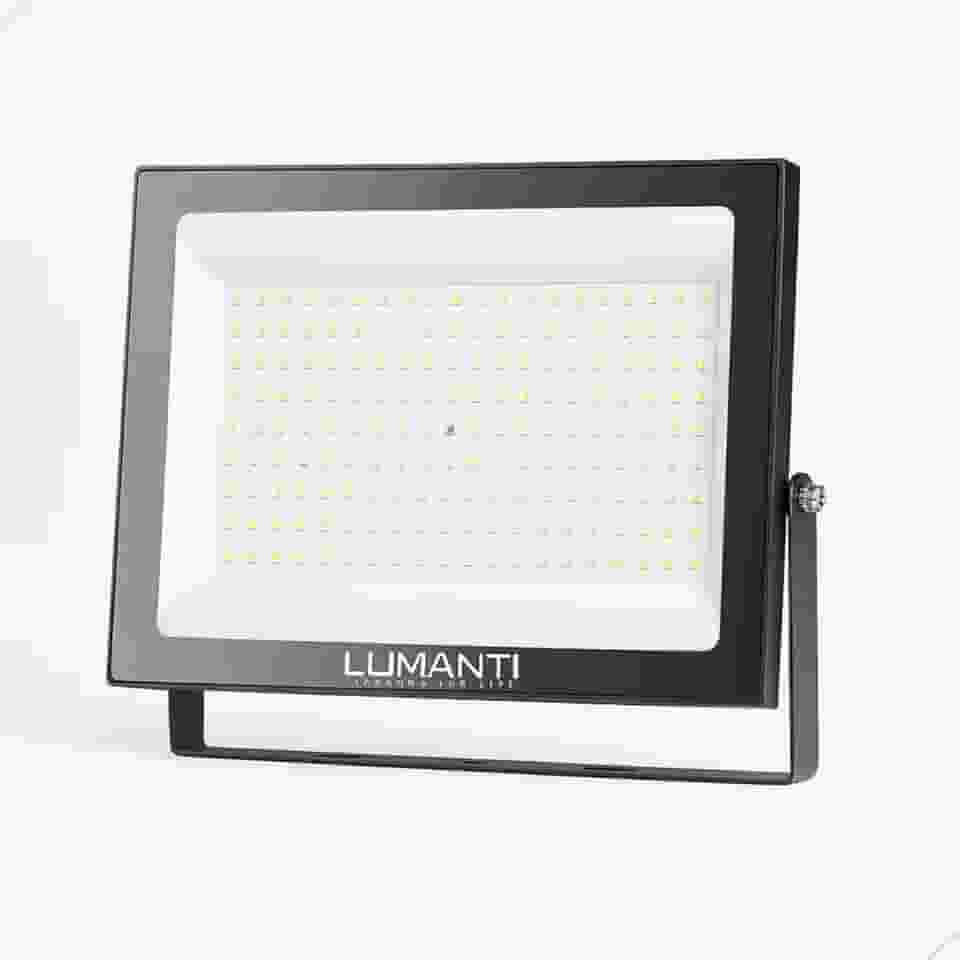 Refletor Start Led Lumanti com 400w 5500k Branco Frio para Areas Externas Resistente a Chuva