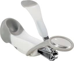Buba Cortador De Unhas Com Lupa Baby Branco