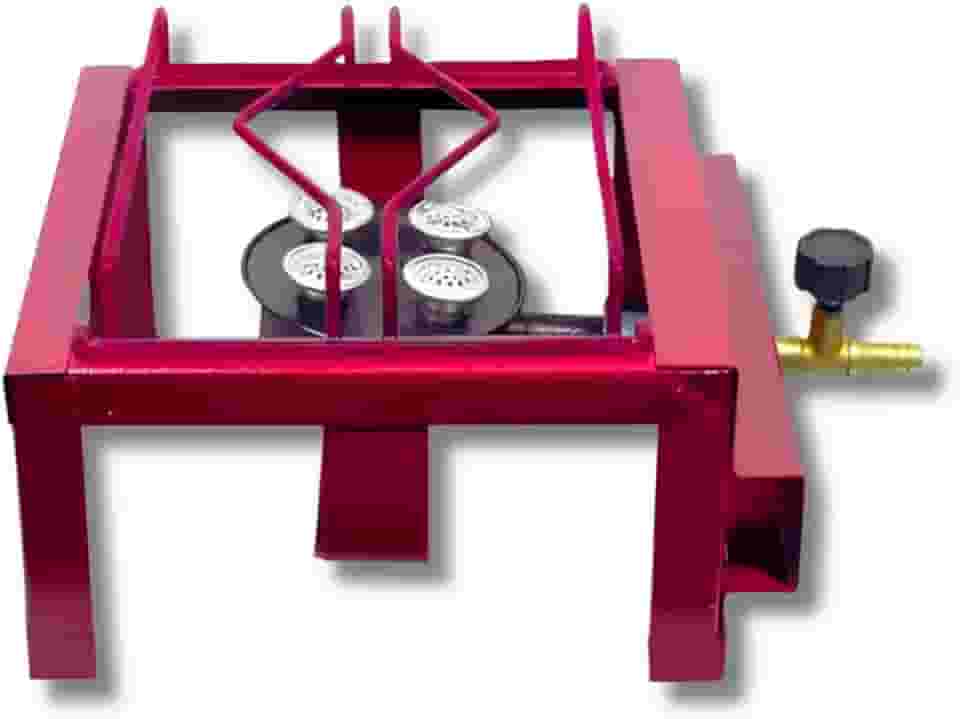 Fogão Camping 1 Boca Semi Industrial Alta Pressão de Mesa