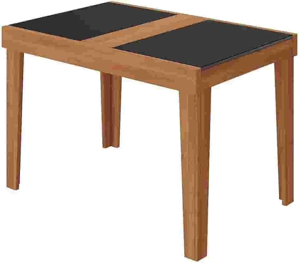 Mesa de Jantar Extensível 120cm Naturalle Pinhão